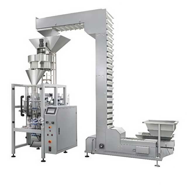 Vertikale Form-Fill-Seal-Verpackungsmaschine für Granulat