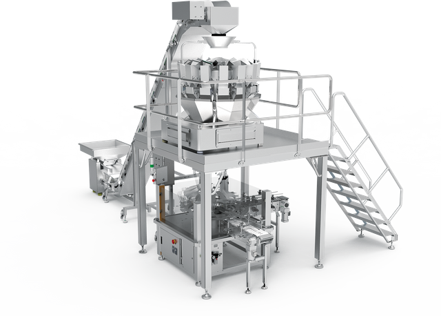 Wiege- und Abfüllsystem für Gummibärchen