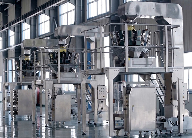 Produktionslinie für automatische Abfüllmaschinen